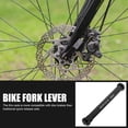 thumbnail image 4 of Raindrops Cylindrical Bike Fork Axle Skewer Sturdy Thru Axle Black Secure Connection 1Set, 4 of 8