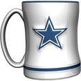 thumbnail image 3 of Dallas Cowboys Tasse à Café - 14 Oz Relief Sculpté - Blanc, 3 of 3