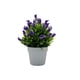 thumbnail image 2 of Planta artificial Bonsái Cateissary Decoración púrpura, 2 of 6