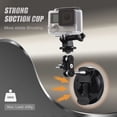 thumbnail image 2 of Powerful Suction Cup Mount Bracket Camera Car Mount Dual Ball Heads 360° Rotatable 450g Load, 2 of 7