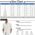 thumbnail image 3 of Men's Summer New Loose Print Long Sleeve Shirt Cardigan Beach Shirt3XL, 3 of 5