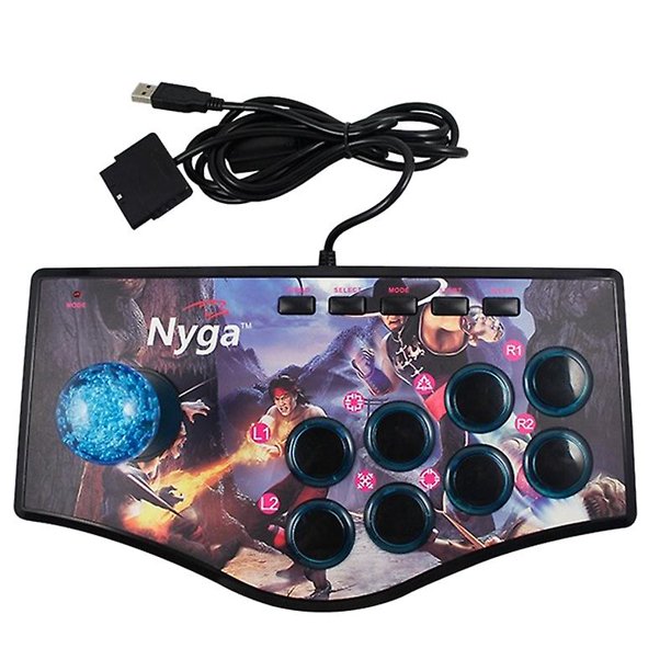 Retro Arcade Game Rocker Controller Usb Joystick For Ps2/ps3/pc/android ...