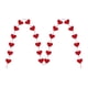 thumbnail image 3 of Izar La Bandera 72 Count Heart Shaped Wedding Day Flag Non Woven DIY Red Door Curtain Romantic Valentine's Day Decoration for Bedrooms and Parties JASKFLY, 3 of 7