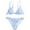Light Blue, variant on Cathalem Bathing Suit for Women Summer Spaghetti Straps Swim Top with Reversible Bottom Bathing Suit (Light Blue,S)