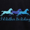 thumbnail image 3 of CafePress - I'd Rather Be Riding Sweatshirt - Pullover Hoodie, Classic & Comfortable Hooded Sweatshirt, 3 of 4
