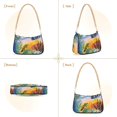 thumbnail image 7 of FORMRS Womens Shoulder Bag with Chain Strap Clutch Purse Cute Tote Handbag, Colorful Landscape, 7 of 7