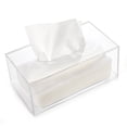 thumbnail image 2 of Soporte cuadrado de papel Vhermosa para caja de pañuelos faciales acero inoxidable chapado en oro, 2 of 8