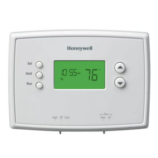 Honeywell TH5220D1029 Focuspro 5000 Termostato no programable de 2 calor y  2 refrigeración - Kit con 4 pilas AA Honeywell TH5220D1029-07