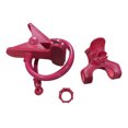 thumbnail image 2 of Injueey Soporte Universal giratorio de 360 ​​grados para teléfono móvil, soporte de Clip, soporte ligero para teléfono, soporte de Videojuegos y accesorios Rojo, 2 of 6