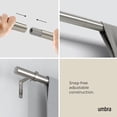 thumbnail image 4 of 1022629-411 Umbra Tringle à Rideau Zen, Nickel, 4 of 6