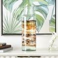 thumbnail image 2 of DecMode 18" Abstract Recycled Glass Vase with Swirled Colored Glass Bands, 2 of 10