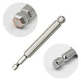 thumbnail image 6 of Fule 1pc Ball End Hex Screwdriver Bit Metric Hex Bit 50mm Long Magnetic Driver Bit, 6 of 9