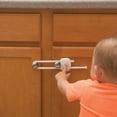 thumbnail image 3 of Safety 1st OutSmart Slide Lock With Decoy Button, White, 3 of 11