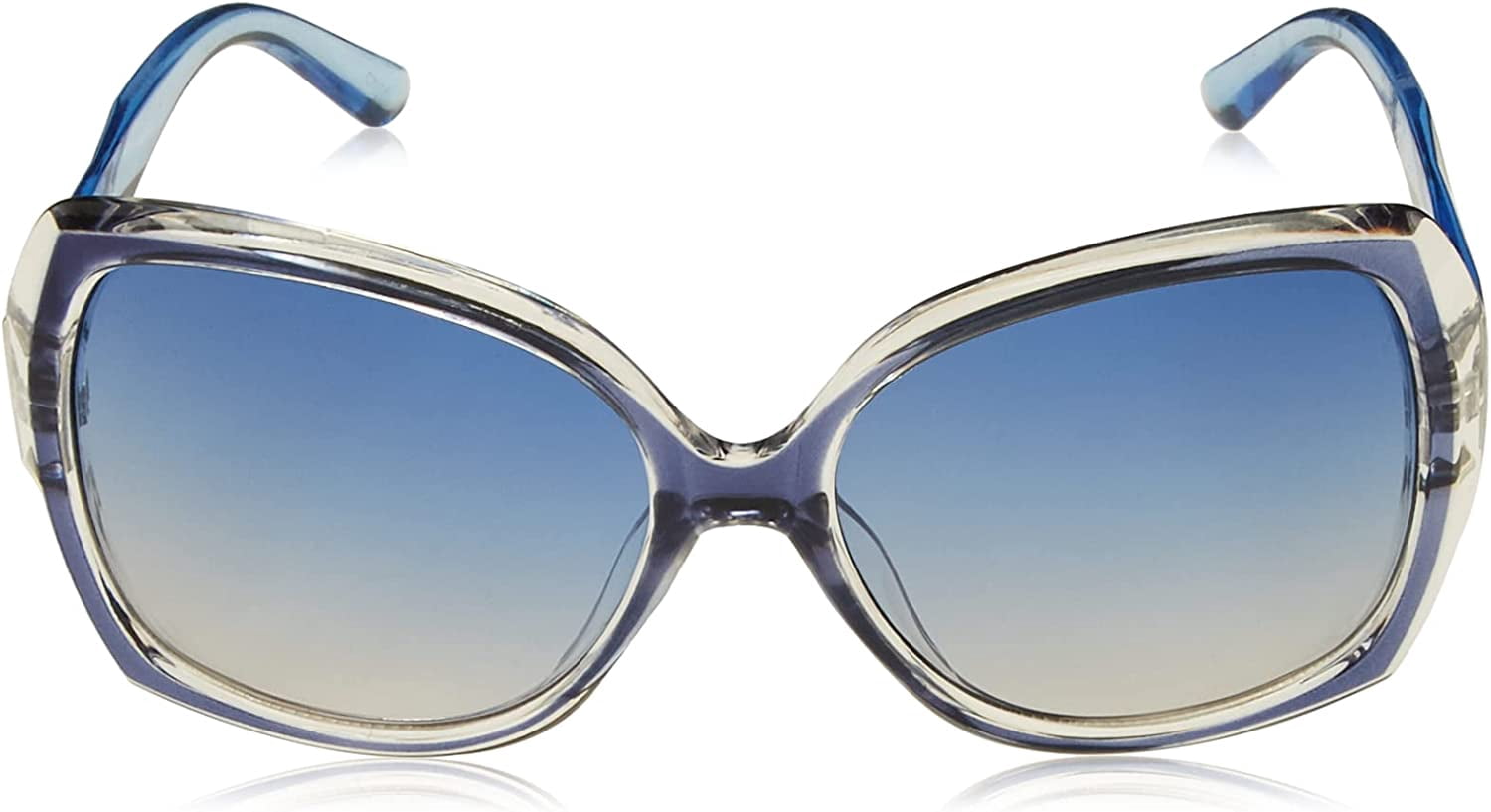Jessica Simpson J6361 white silver‎ metal frame blue lenses oversized sunglasses Jessica Simpson Square Sunglasses for Women for sale | eBay main image 4