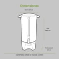 thumbnail image 3 of Urna Cafetera 50 Tazas AVERA Acero Inoxidable Con Indicador De Nivel De Agua CAF04, 3 of 9