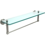 Dottingham 22" Glass Vanity Shelf with Integrated Towel Bar (Build to Order)
