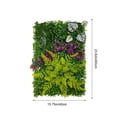 thumbnail image 3 of Kmonabie Artificial Hedge Fence Expandable Faux Leaf Screen Panel Privacy Wall for Balcony, Decorative Greenery Fence for Garden Patio Outdoor, 3 of 6
