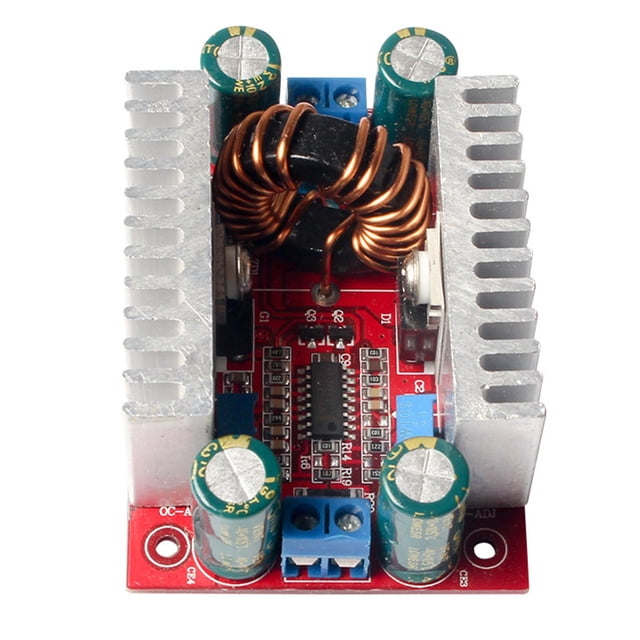 NATEFEMIN Car Power Supply Solution with 400W Boost Module - Convert 12V to 50V, Ideal for Notebooks, PDAs, & Digital Devices
