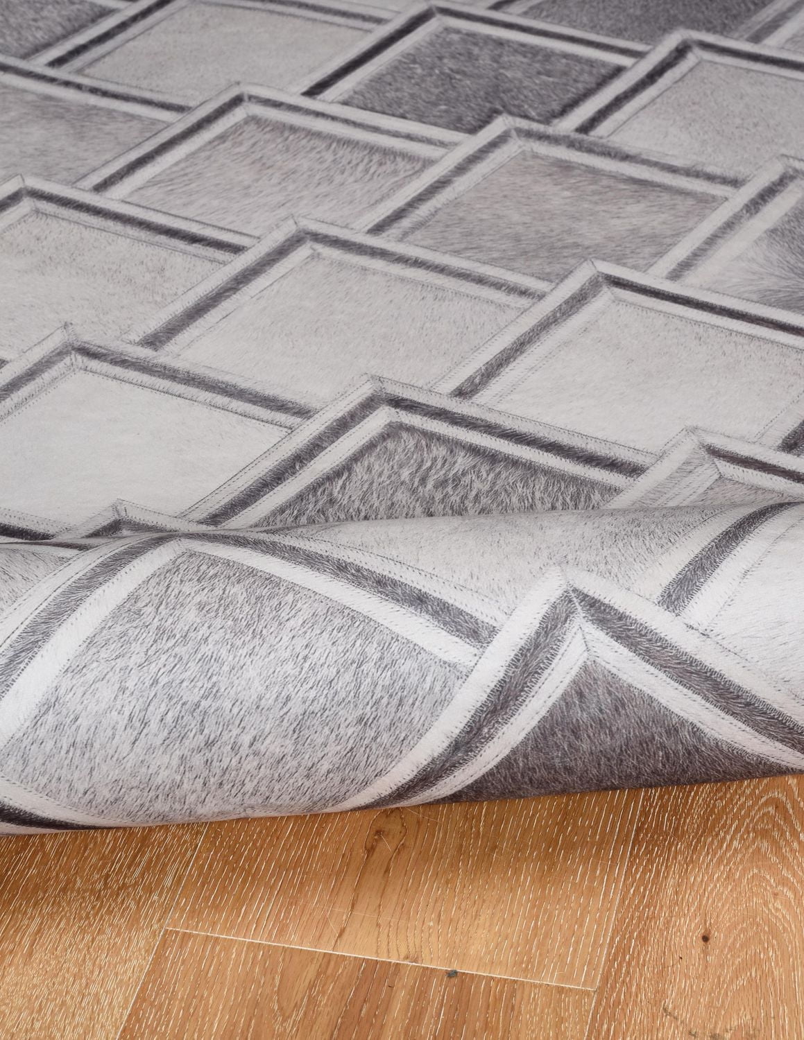 Tapis Laredo Fortin gris & ivoire de 5 pi x 7 pi