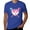 blue, variant on Baseball Drip Ice Cream Graphics T Shirt Athletic Running Gym Workout Short Sleeve Tee Tops for Men Women