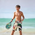 thumbnail image 3 of My Hero Academia Swim Trunk, Beach Board Shorts For Boys Girls, Quick Dry Swimsuit With Mesh Linning, Swimming Trunks For Kids Teens, 3 of 9