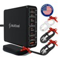thumbnail image 1 of Cargador Multixel de 240W con 8 puertos GaN y hub USB-C con estuche, 1 of 6