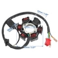thumbnail image 4 of Unique Bargains 5 Wires 6 Pole AC Motorcycle Magneto Stator for 125cc 150cc GY6 Engine for ATV Scooter Go-Kart UTV, 4 of 6