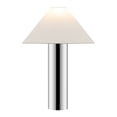 thumbnail image 5 of Safavieh Cheri 20.5" Modern Metal Table Lamp with Oatmeal Fabric Shade, 5 of 6