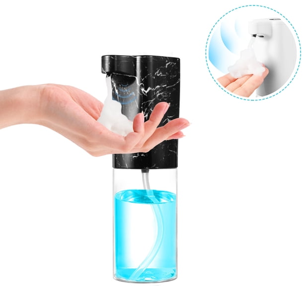 Dispensador de jabón 300ml Jabón espumoso automático Dispensador de jabón de inducción sin manos sin contacto para baño Cocina