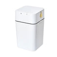 thumbnail image 1 of Bote de basura de plástico con tapa tipo , canasta de domésticos creativa moderna para baño, dormitorio, cocina, sa de estar, tocador 15L Sunnimix bote de basura doméstico, 1 of 7