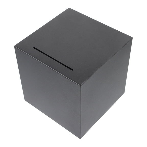 WHAMVOX Stainless Steel Piggy Bank Piggy Bank for Adults Coin Bank Can Only Save Piggy Bank