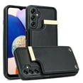 thumbnail image 1 of ELEHOLD Leather Wallet Case for Samsung Galaxy A14 5G Premium Leather Material with Organ Card Slots Holders Full Body Protection Shockproof Anti-Fingerprint Purse Case,black, 1 of 6