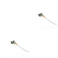 thumbnail image 2 of yingyy Model Railway Lamp Outdoor 1:87 Scale Streetlight Building LED Park Light Garden Yard Building Layout Decorations Type B Green 2Set, 2 of 6