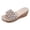 B-Gold, variant on Platform Wedge Sandals for Women Open Toe Espadrilles Slip on High Wedges Slides Summer Vacation Shoes with Arch Support Size 9.5 Green