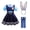 Dress+Accessories, variant on Rabbit Cartoon Costume Dress Cosplay Police Outfits for Halloween, Size 3T-4T