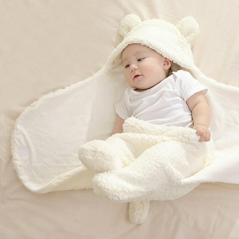 Baby Fleece Blanket Stroller, Newborn Winter Baby Blanket