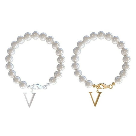 

2024 Hot Selling 2PCS Stainless Steel 26 Letters Charm 26 Initial Cup Accessories Pearl Cup Handle Charm Lobster Clasp Chain