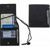 Travelon Hack-Proof RFID Blocking ID and Boarding Pass Passport Holder, Black
