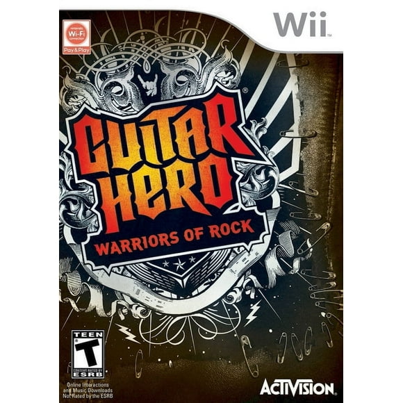 Restored Guitar Hero Warriors of Rock - Wii (Refurbished)
