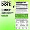 thumbnail image 2 of Matcha en polvo, dosis diaria, hongos, matcha+, grado ceremonial, 2 of 6