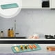 thumbnail image 4 of Juego de bandejas de sushi premium, bandeja rectangular grande de plástico con secciones divididas para aperitivos y entretenimiento, ideal para catering y reuniones en casa. Aestivo | Verde, 4 of 7