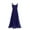 Navy Blue, variant on ranrann Kids Big Girls Ruching Bust Junior Bridesmaid Chiffon Dress Wedding Maxi Gown Mint Green 8