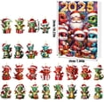 thumbnail image 1 of Calendarios, Calendarios de Adviento, Cuenta regresiva para Navidad, Calendario de Adviento con cuenta regresiva a ciegas de 24 días, Adorno plano para árbol de Navidad, Calendario de Adviento, 1 of 1