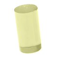 thumbnail image 3 of Virola de taco de billar, tubo de virola, accesorios de reparación, acrílico, sin terminar Amarillo, 3 of 9