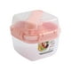 thumbnail image 2 of Caja de Ensalada de Frutas de Doble Capa, Caja Bento Portátil, Caja Sellada para Mantener La Frescura, 2 of 7
