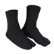 thumbnail image 4 of Calcetines tobilleros de algodón de dos dedos para hombre, calcetines Tabi a rayas, corrector de hallux valgus Negro, 4 of 9
