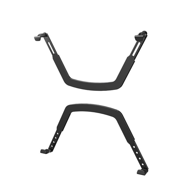 Billuyoard 1 par de placa de acero, soporte de pantalla de ordenador, antideslizante, resistente, reemplazo de estante de ajustable, Decoración del hogar