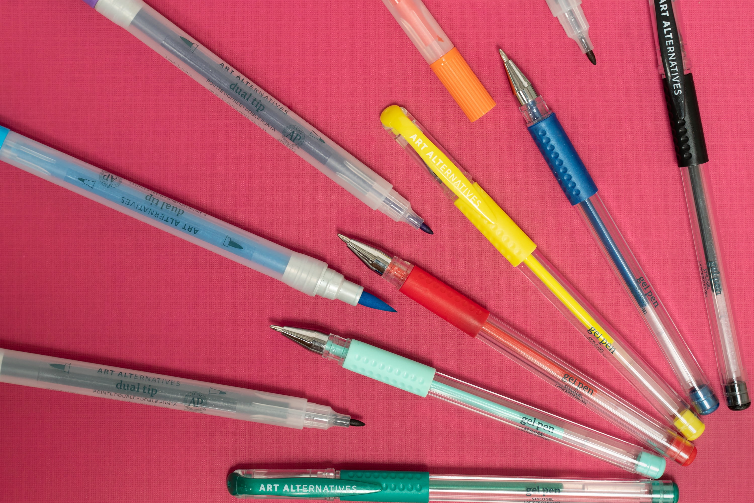 Art Alternatives Gel Pen Set, 36-Pens 