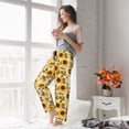 thumbnail image 5 of Sikiie Scottish Plaid Sunflower Women’s Ultra-Soft Comfy Lounge Pants Sleepwear Comfy Lounge Pants Drawstring Sleep Bottoms with PocketsXX-Large, 5 of 6