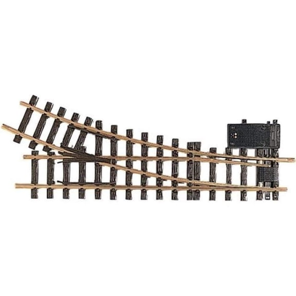 LGB G Scale Track System - R3 22.5-Degree Electric Turnout Diameter Right Hand
